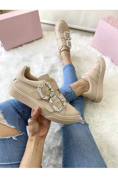 DIAMOND SNEAKER NUDE DIAMOND SNEAKER NUDE